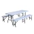 Import presold new design new style portable beach picnic folding bench from China