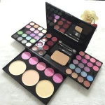 Professional 54 colors miss rose aluminum box complete makeup palette set waterproof makeup set