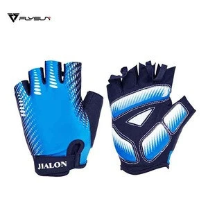 Professional Antiwear Fitness Men and WomenHalf Finger Gloves body building Training Weight liftinggloves