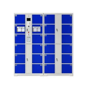 Professional factory metal Beach Safe Box steel electronic barcode locker