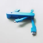 Professional manufacturer Saber line fast charging usb data cable  Keychain Cables Fast Charging Power Bank