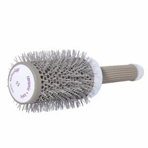 Professional Nylon Heat-resistant Round Hairdressing Hairbrush