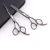 Import professional stainless steel  hair cutting thinning scissors set and  black haircut  barber scissors 6.0 from China