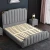 Import Professional wholesale modern bed room furniture wood bed frame single bed with storage from China