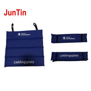 promotional folding seat cushion for outdoor event JT0183