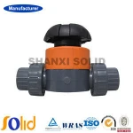 PVC union pneumatic diaphragm valve
