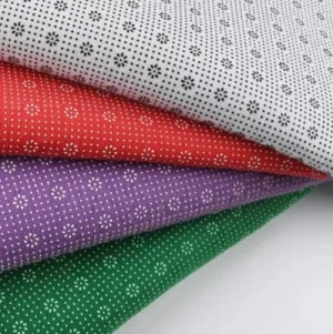 PVC/Silicone DOT Non-Slip Non-Woven Fabric of Carpet Backing Anti Slip Felt Fabric