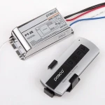 PY-2E digital 2 channel LED RF remote control switches
