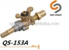 QS 153A single spray brass gas stove valve,gas stove parts