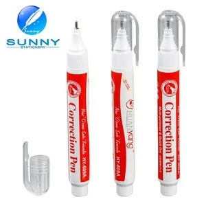 quick dry mini correction pen with metal tip,office and school supply liquid paper correction fluid