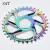 Import Rainbow Bicycle Chainwheel 32T / 34T / 36T / 38T Narrow Wide Bicycle Chain ring CNC AL7075 Crank Bicycle from China