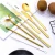 Import Rainbow Travel Flatware set with Case Stainless Steel Silverware Tableware Set Include Knife Fork Spoon Straw from China