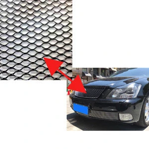 Ready to ship car bumper mesh grill mesh for car grills