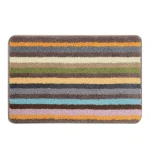 Ready To Ship Elegant Chenille Super Soft Fluffy Carpets Water Absorbent Anti-slip Bathroom Carpet Area Rug Alfombra Tapete