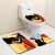 Import Reasonable Price African Woman Bath Mat Set 3Pcs Carpet Bathroom Non-slip Mat For Toilet Bathroom Rug Set from China