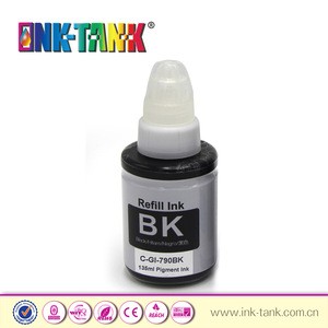 Refill ink GI-790 compatible for canon ink tank use in pixma G2000 G3000 G4000 printer