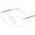 Import RENNES Round ultralight 13g transparent glasses tr90 spectacle frame optical glasses custom from China