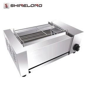 Restaurant And Home Heavy Duty Indoor Cast Gas No Smoke BBQ Grills