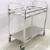 Import Restaurant Stainless Steel Service Cart Serving Trolley Food Service Cart With Wheels from China