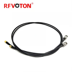 RF Coaxial RG223 Jumper Cable Assembly with UHF PL239 Female JAck To SMA Male Plug Straight Crimp Connectors