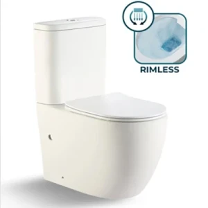 Rimless Two Piece Toilet Modern Bathroom Wc Toilet Ceramica Sanitaryware