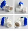 RO Water Purifier Spare water filter parts Parts Wholesale POM Tube Ball Valve Quick Connect Fitting Tank Valve