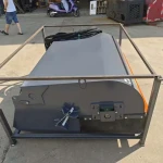Road Pick Up Sweeper Broom With Bucket Skid Loader Attachments Skid Steer Loader