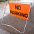 Import Road Safety Warning Sign 600x600mm Swing Stand Sign With Class 1 Reflective from China
