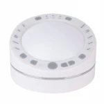ROHS FCC baby plush white noise portable relaxing sound soother device sleep aid machine with night light sleeping generator