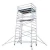 Import Rolling Ladder Mobile Scaffold Aluminium Tower from China