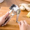 Rotary Cheese Tools, Stainless Steel Cheese Grater Slicer Shreds Drum Hand Held Ginger Graters Cutter Kitchen Utensils Toys