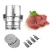 Import Round Shape Stainless steel Meat Press Ham Maker Machine from China