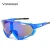 Import [RTS] One piece Lens men&#x27;s colorful windproof the abstract wire sunglasses ce outdoor sports cycling sunglasses custom glasses from China
