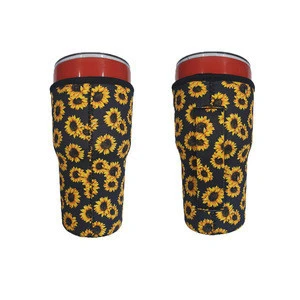 RTS Sunflower Serape Neoprene 30oz Tumbler Cup Sleeves/Coolers