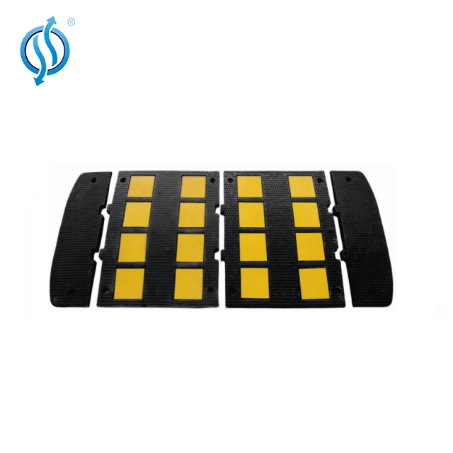 Rubber Speed Bump Traffic Calming Devices For Sale