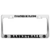 Rugby aluminum alloy license plate