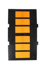 S-1121 rubber one way road speed hump for sale curb ramp rubber car ramps