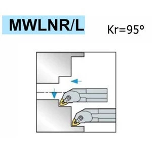 S-MWLNR/L Internal Turning Tool for Turning and Facing