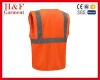 Safety ANSI Class 2 High Visibility Safety Vest 2" Reflective Strips