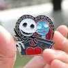 Scary Brooches Enamel Lapel Pins Halloween Decor Breasts Pins Ghost Skull Badges
