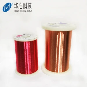 self bonding round copper wire for magnetic induction coils
