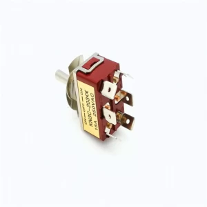 Self-reset 10A 250VAC /15A 125v Toggle Switch 6 pin on-off-on