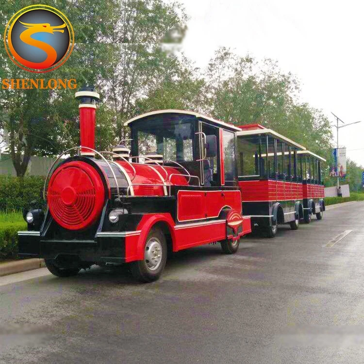Shopping Mall Rides  Electric Trackless Train Children Sightseeing Thomas Train