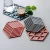 Import Silicone coaster thermal insulation anti scald pad Nordic ins style table mat silicone pad from China