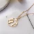 Import Simple Personalised Gold Plated Hollow World Map &quot;You are my world&quot; Stainless Steel Pendant Necklace from China