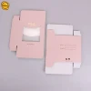 Sinicline mini white card packaging paper box for cosmetic tools