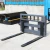 Import Skid Steer Pallet Forks Attachment Excavator Pallet Forks For Excavator from China