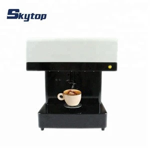 Skytop 3d selfie coffee printer milk tea cup printing machinery
