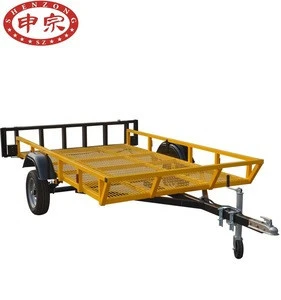 Small 300kgs Car Utility Trailer Use Motorcycle Trailer For Sale