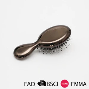 Small Brown Princess Massage Hair Brush/Fashion Comb For Promotion